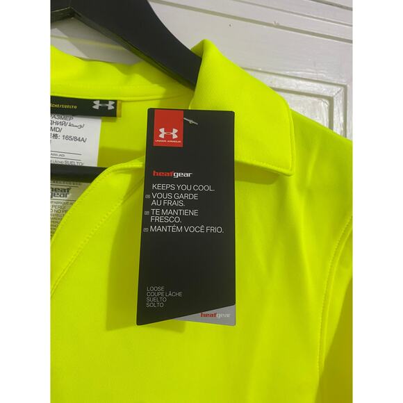 Lot of 22 NWT Under Armour Yellow Polo Shirt Women's Size M - Picture 6 of 7